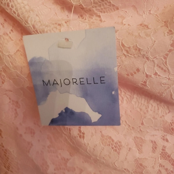 Majorelle Mary Ann Mini Dress in Baby Pink - Picture 6 of 9